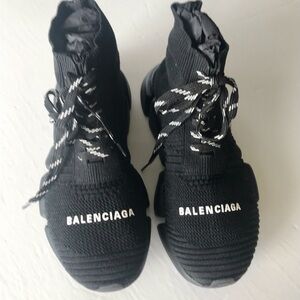 BALENCIAGA, LACE UP SNEAKERS ,CHILDREN’S  SHOES.